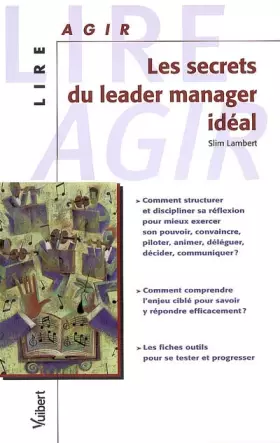 Couverture du produit · Les secrets du leader manager idéal