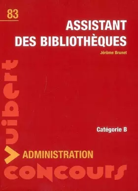 Couverture du produit · Assistant des bibliothèques