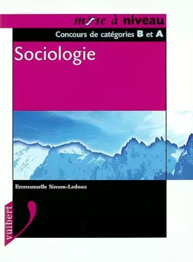 Couverture du produit · Sociologie. Concours de catégories B et A
