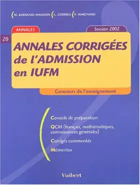 Couverture du produit · Concours enseignement