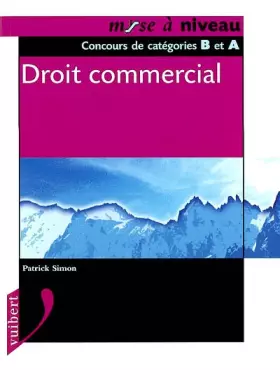 Couverture du produit · Droit Commercial