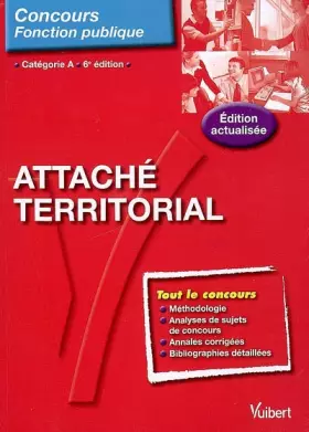 Couverture du produit · Attaché territorial : Catégorie A