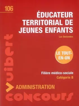 Couverture du produit · Educateur territorial de jeunes enfants