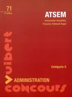 Couverture du produit · ATSEM, catégorie C : Concours administration