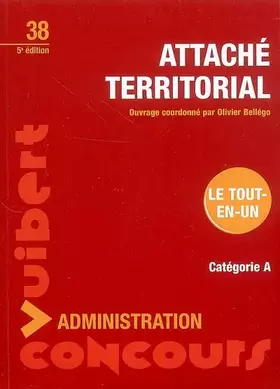 Couverture du produit · Attaché territorial : Catégorie A