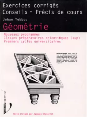 Couverture du produit · Géométrie : prépa MPSI, PCSI