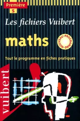 Couverture du produit · Fichier maths premiere serie S