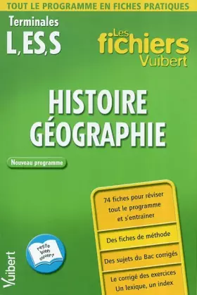 Couverture du produit · Histoire-Géographie Tle L/ES/S