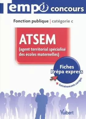 Couverture du produit · ATSEM : Agent territorial spécialisé des écoles maternelles