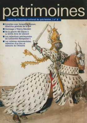 Couverture du produit · Patrimoines, N° 8 :