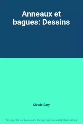 Couverture du produit · Anneaux et bagues: Dessins