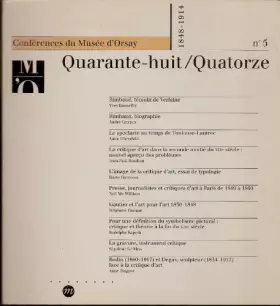 Couverture du produit · Conférences du Musée d'Orsay, numéro 5
