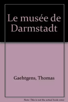 Couverture du produit · Le musée de Darmstadt