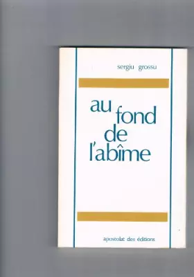 Couverture du produit · Au fond de l'abîme