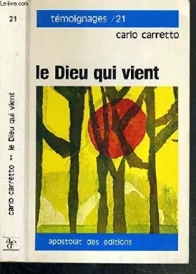 Couverture du produit · Le dieu qui vient