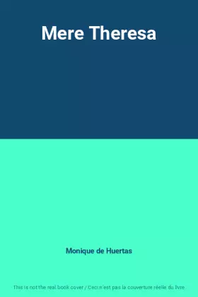 Couverture du produit · Mere Theresa