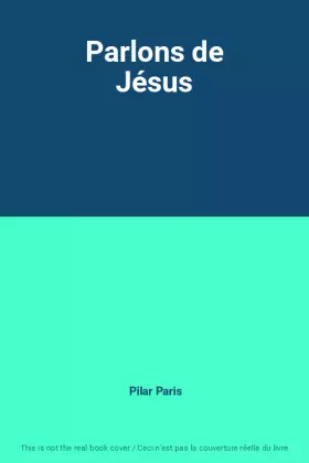 Couverture du produit · Parlons de Jésus