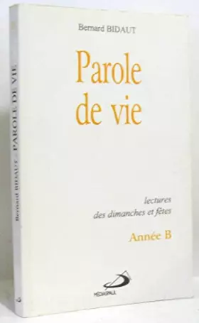 Couverture du produit · Parole de vie, annee b