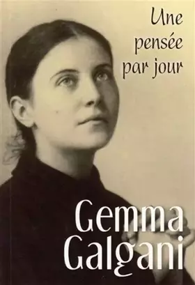 Couverture du produit · GEMMA GALGANI : UNE PENSEE PAR JOUR