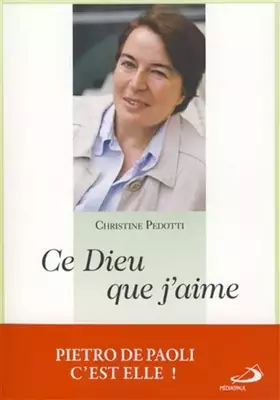 Couverture du produit · Ce Dieu que j´aime