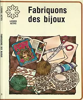 Couverture du produit · Fabriquons des bijoux