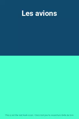 Couverture du produit · Les avions