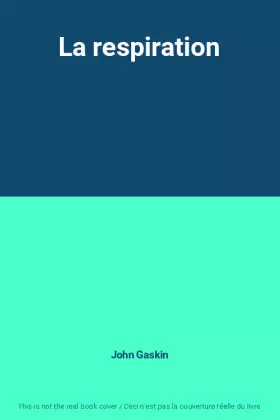 Couverture du produit · La respiration