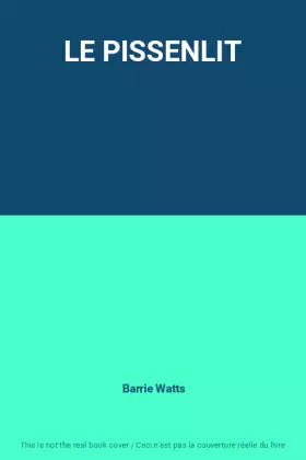 Couverture du produit · LE PISSENLIT