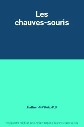 Couverture du produit · Les chauves-souris