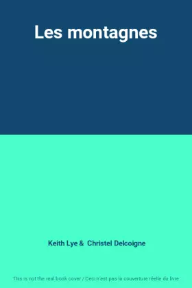 Couverture du produit · Les montagnes