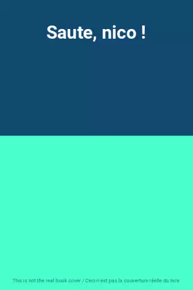 Couverture du produit · Saute, nico !