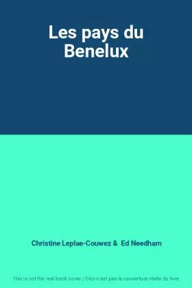 Couverture du produit · Les pays du Benelux