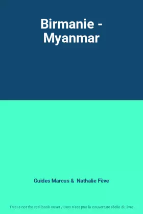 Couverture du produit · Birmanie - Myanmar