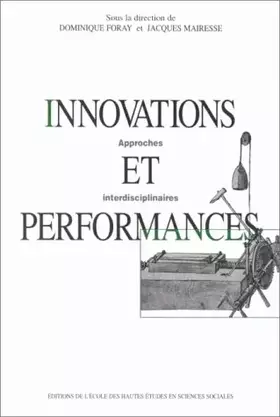 Couverture du produit · Innovations et performance. Approches interdisciplinaires