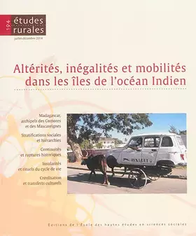 Couverture du produit · ETUDES RURALES 194