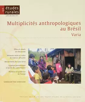 Couverture du produit · ETUDES RURALES 196