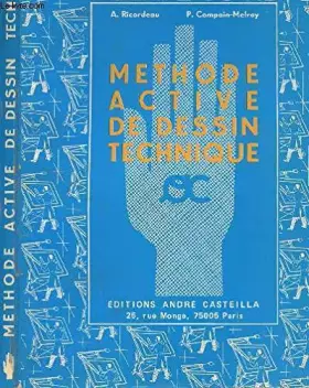 Couverture du produit · METHODE ACTIVE DE DESSIN TECHNIQUE