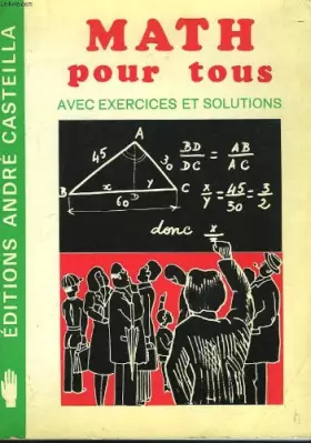 Couverture du produit · Math pour tous