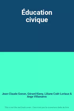 Couverture du produit · Éducation civique