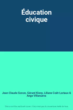 Couverture du produit · Éducation civique