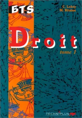 Couverture du produit · DROIT BTS Tome 1