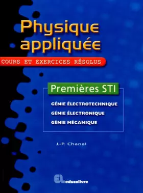 Couverture du produit · Physique appliquée, 1ère STI