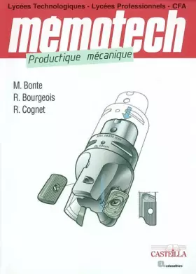 Couverture du produit · Productique mécanique