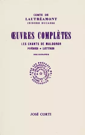 Couverture du produit · Oeuvres complètes