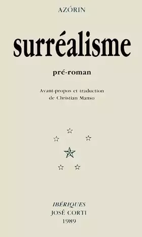 Couverture du produit · Surréalisme, pré-roman