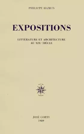 Couverture du produit · Expositions: Littérature et architecture au XIXe siècle