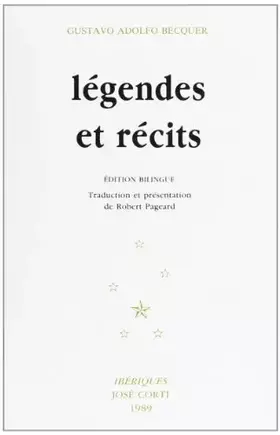 Couverture du produit · Légendes et récits : Édition bilingue