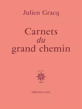 Couverture du produit · Carnets du grand chemin