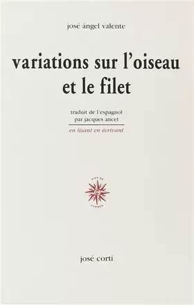Couverture du produit · Variations sur l'oiseau et le filet