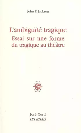 Couverture du produit · L'ambiguite tragique